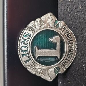 LIONS CLUB INTERNATIONAL VINTAGE BELT BUCKLE BFPM-03-066